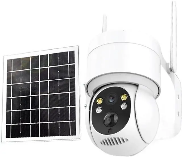 Main image of Solar PTZ Wireless Outdoor Surveillance IP Camera