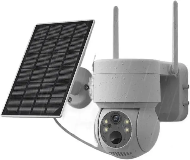 Alt view image 7 of 7 - 4MP WiFi PTZ Solar Battery Powered Outdoor IP Camera