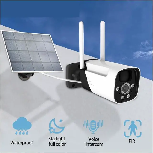Alt view image 2 of 7 - 3MP WiFi Wireless Outdoor Security Camera