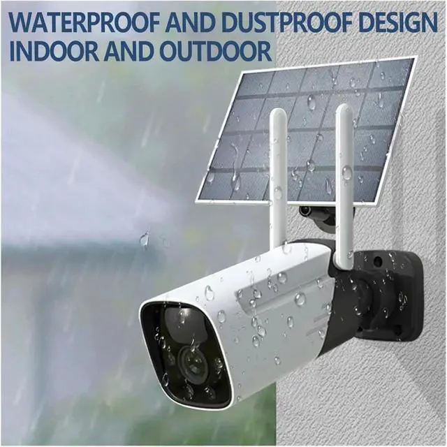 Alt view image 4 of 7 - 3MP WiFi Wireless Outdoor Security Camera