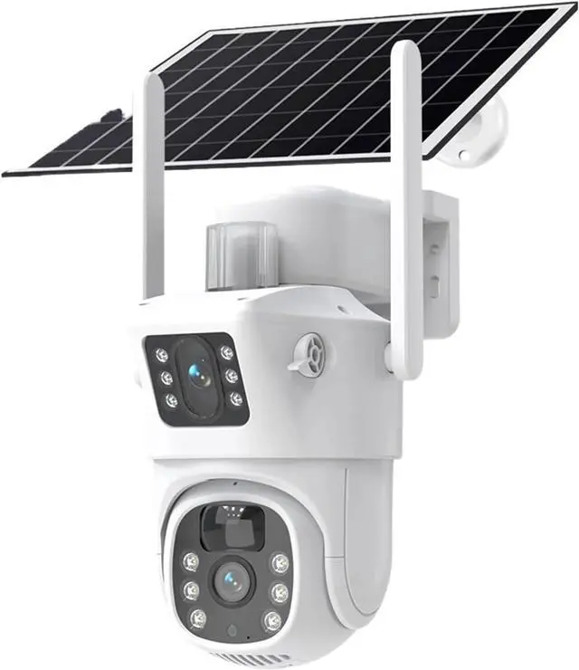 Main image of 8MP 4K Dual Lens Solar PTZ Outdoor Security Camera