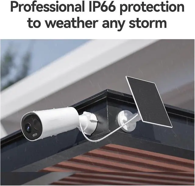 Alt view image 6 of 7 - Solar Powered Wireless Outdoor Security IP Camera