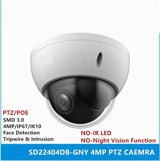 Alt view image 2 of 4 - SD22404DB-GNY 4MP 4X Optical Zoom POE PTZ IP Camera