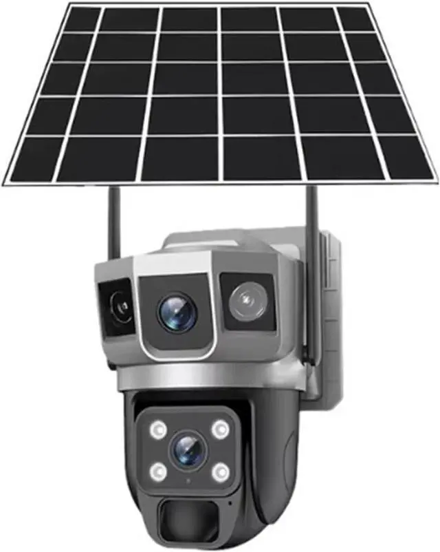 Main image of V380 Pro Triple Screen Solar 4G WiFi PTZ Security Camera