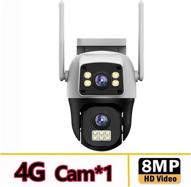 Alt view image 2 of 7 - 4G WiFi PTZ Outdoor Wireless Security IP Camera