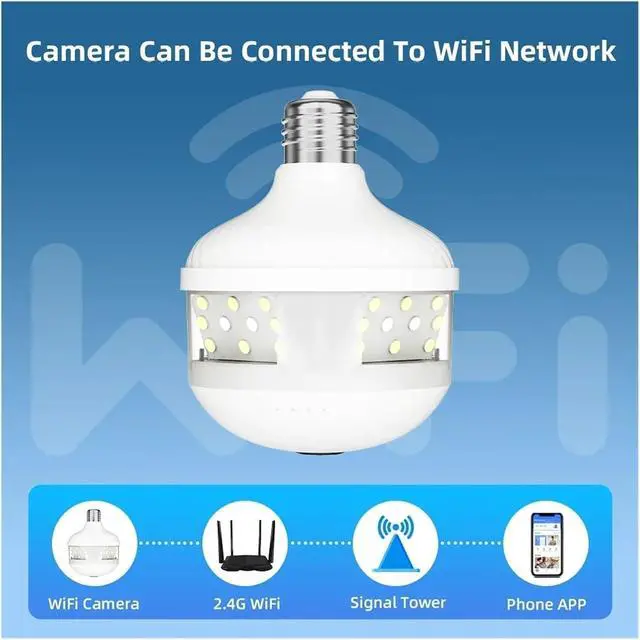 Alt view image 4 of 7 - V380 Pro 4MP WiFi IP Security Surveillance Camera