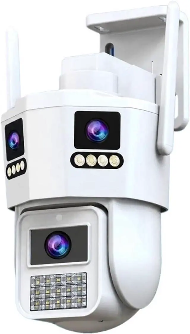 Main image of 15MP Three Lens Three Screen 5G WiFi Outdoor PTZ IP Camera Auto Tracking Surveillance CCTV