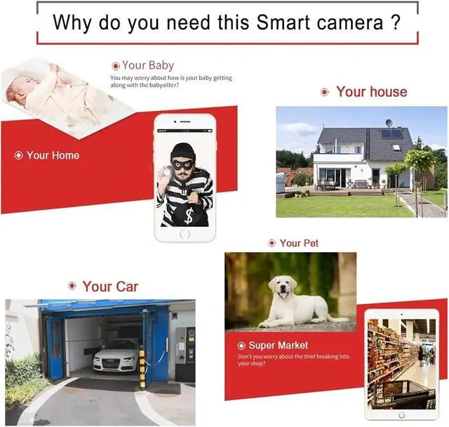 Alt view image 3 of 6 - 1080P Outdoor Wired AHD Bullet Security Surveillance Camera