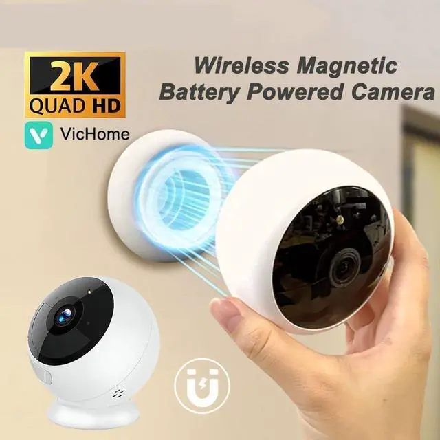 Alt view image 2 of 2 - Battery Powered WiFi Security Camera