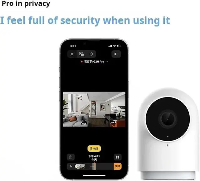 Alt view image 3 of 7 - 1080P HD WiFi Zigbee Gateway Hub Indoor IP Camera Night Vision HomeKit Surveillance Camera