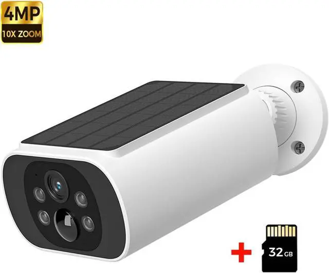 Alt view image 2 of 7 - Solar Wireless Outdoor Security Camera