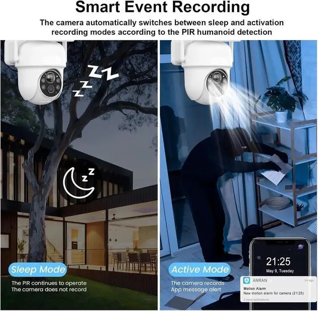 Alt view image 5 of 6 - Solar Wireless Outdoor Security Camera