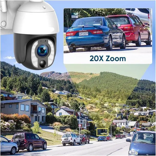Alt view image 5 of 7 - 4G WiFi Solar PTZ Outdoor Security IP Camera