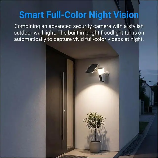 Alt view image 6 of 7 - Solar Wireless Outdoor Security Camera