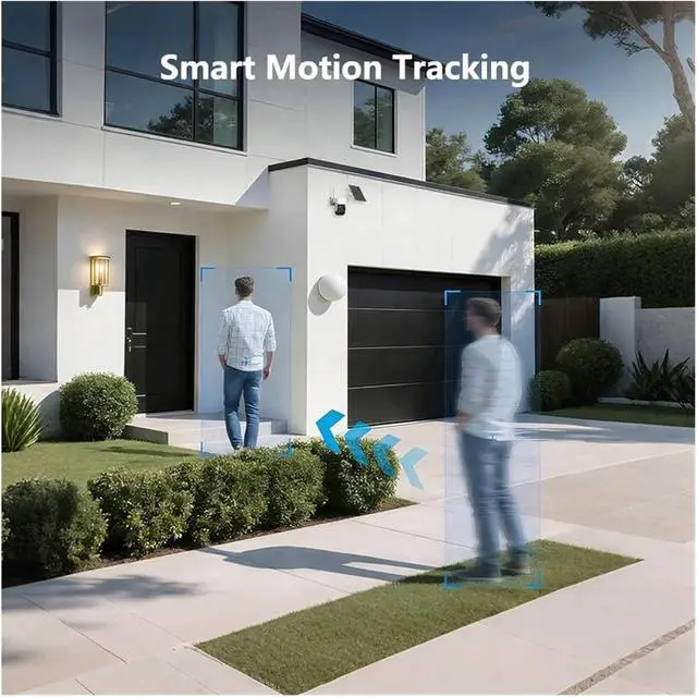 Alt view image 6 of 6 - 3MP EU Version 4G Solar Battery Powered Outdoor IP Camera PIR Motion Color Night Vision Wireless Security Camera