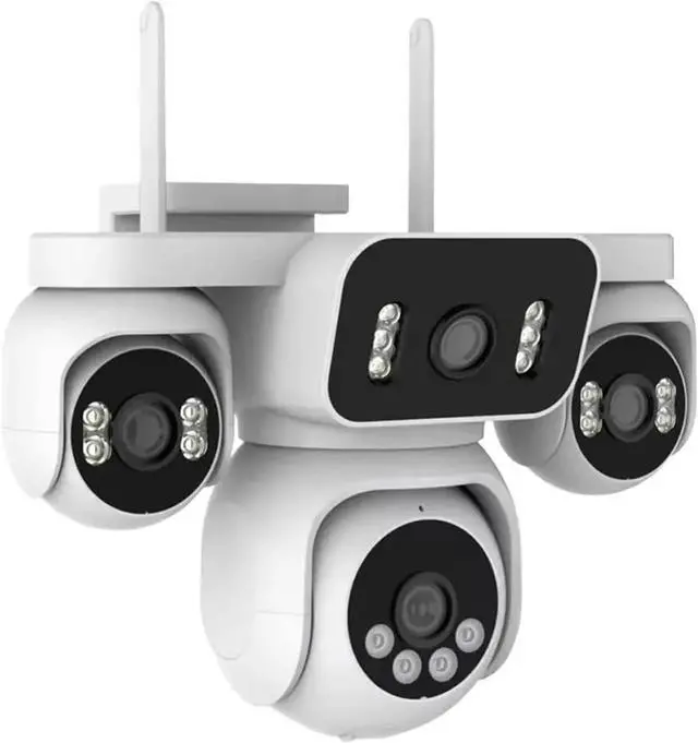 Main image of 20MP 10K Four Screens WiFi Security Camera Outdoor Four Lens 360° PTZ 16X Zoom Auto Tracking CCTV Wireless Surveillance IP Cam