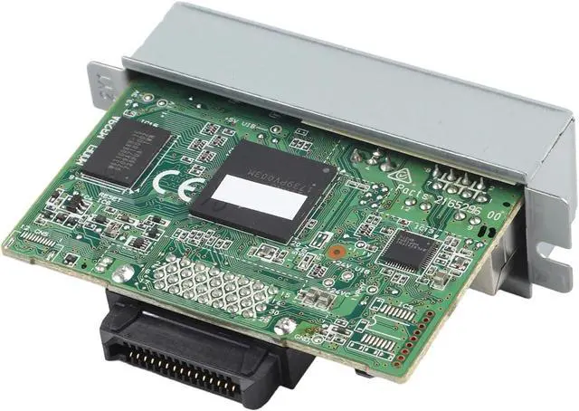 Alt view image 2 of 7 - Ethernet Interface Module UB-E04 Print Server 10Base-T 100Base-TX Compatible with C32C881008 TM-T88VI TM-T88V TM-T70II TM-U220 TM-H6000 Retail POS Printers