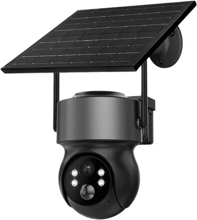 Main image of 4MP Solar Powered PTZ Security Camera Outdoor WiFi Wireless IP Cam Built-in Battery Home Surveillance