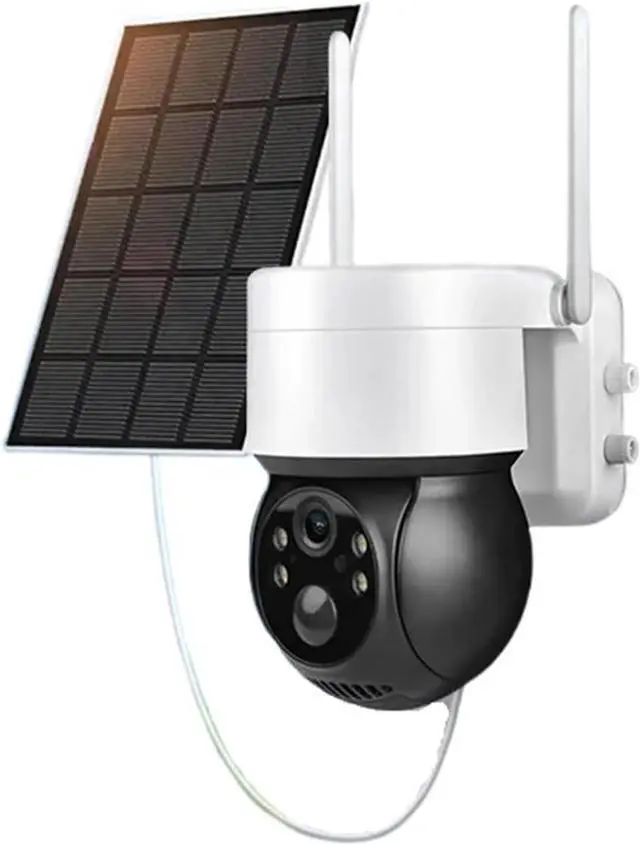 Main image of 5MP Full HD Solar Security Camera Outdoor WiFi Battery Powered PTZ IP65 Waterproof Remote Surveillance Cam