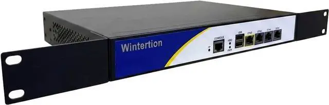 Main image of Wintertion1U/Desktop/Rackmount Firewall Hardware,OPNsense, VPN, Network Security Appliance, Router PCN2600 D2700, 4 x Gigabit LAN, COM, VGA, Fan, 0 RAM, 0 Storage (Desktop Type, 4G RAM 64G SSD)
