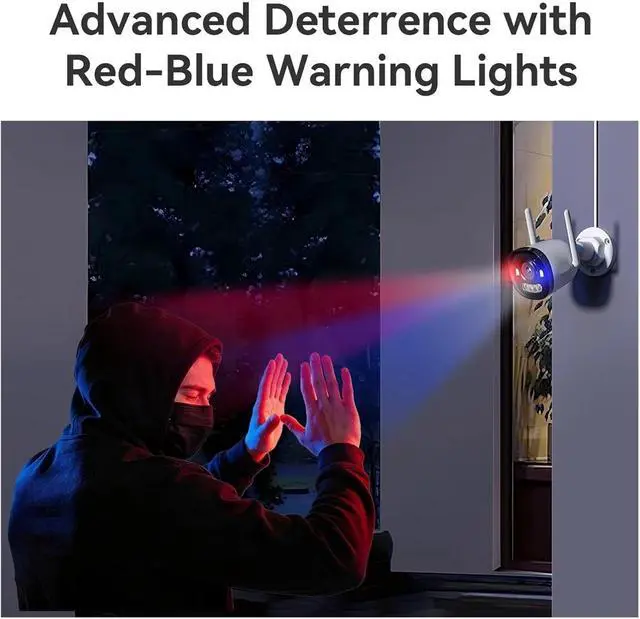 Alt view image 6 of 7 - PTZ WiFi Outdoor Bullet Security Camera