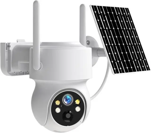 Main image of Outdoor Solar PTZ Security Camera WiFi HD Wireless IP Cam Built-in Battery Long Standby Remote View via Mobile App