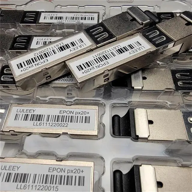 Alt view image 4 of 5 - LTE4302M-BC+ EPON OLT SFP Px20+ Optical Fiber Module 4dB SC GBIC Port 20km 1.25G OLT Equipment Compatible H3C BDCOM Fiberhome (Size : 4pcs EPON 3-5dB)