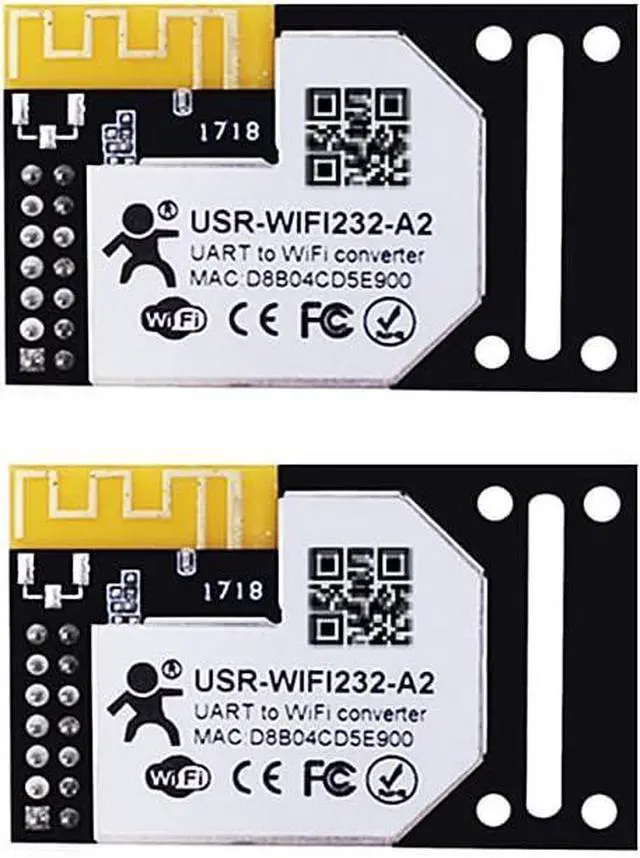 Main image of Serial UART Programmable WiFi Module IoT Remote Control Monitoring Data Transmission Wireless Modules USR-WIFI232-A2 X 2 PCS