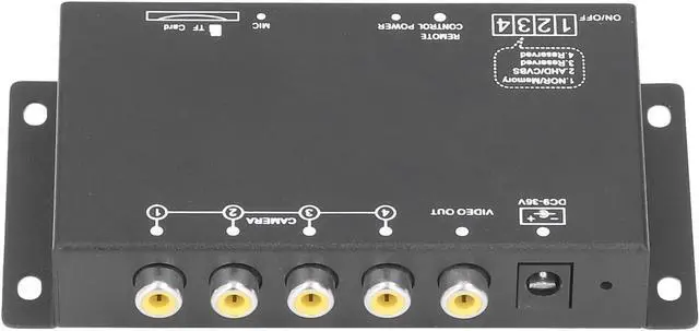 Alt view image 7 of 7 - Mobile Digital Video Recorder Mini MDVR 4 Channel Full HD 1080P for Buses Trucks and Engineering Vehicles ABS Metal