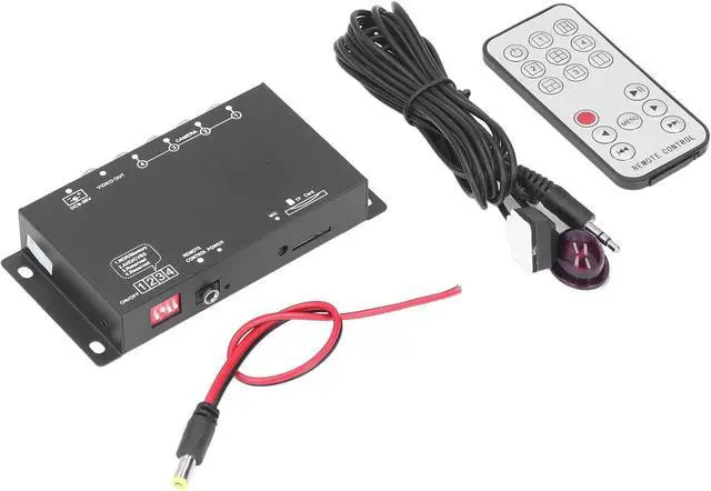 Alt view image 5 of 7 - Aramox Mobile Digital Video Recorder ABS and Metal 4 Channel Mini MDVR 1080P H264 Recording DC 12V 24V for School Buses Tank Trucks Engineering Vehicles