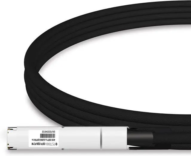 Alt view image 5 of 5 - 1.5m (5ft) 400G OSFP Finned Top to 2X 200G QSFP56 InfiniBand HDR Passive Direct Attach Copper Breakout Cable Compatible with NVIDIA/Mellanox MCP7Y60-H01A