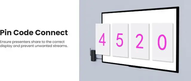 Alt view image 5 of 7 - NearHub Air All in One Hub Multiport Adapter with HDMI,3 USB Type-C,1 Network Port, Simultaneously Connect Microphone, Camera, Smart whiteboard or TV for BYOM Hybrid Meeting
