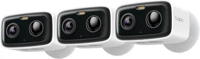 Main image of Tapo 1080p Outdoor Wireless Security Camera Up to 180-Day Battery, Person Detection, Color Night Vision, Subscription-Free Local Storage or Cloud, Works with Alexa & Google Assistant, C400(3-Pack)