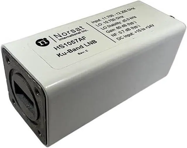 Alt view image 2 of 2 - Ku-Band LNB HS1057AF White