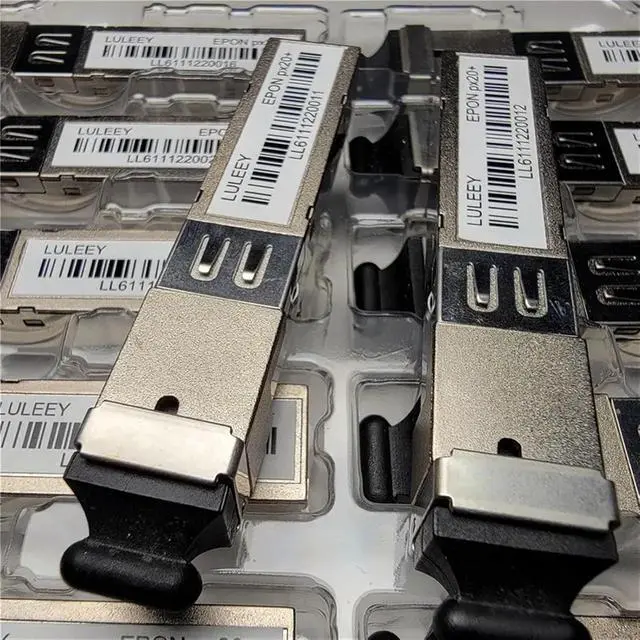 Alt view image 2 of 5 - LTE4302M-BC+ EPON OLT SFP Px20+ Optical Fiber Module 4dB SC GBIC Port 20km 1.25G OLT Equipment Compatible H3C BDCOM Fiberhome (Size : 4pcs EPON 3-5dB)