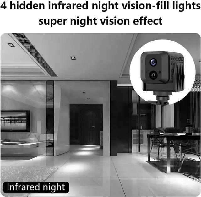 Alt view image 4 of 7 - 4G/WiFi HD 1080P Security Camera: Night Vision, Secret Video Protection and Motion Detection for Reliable Surveillance