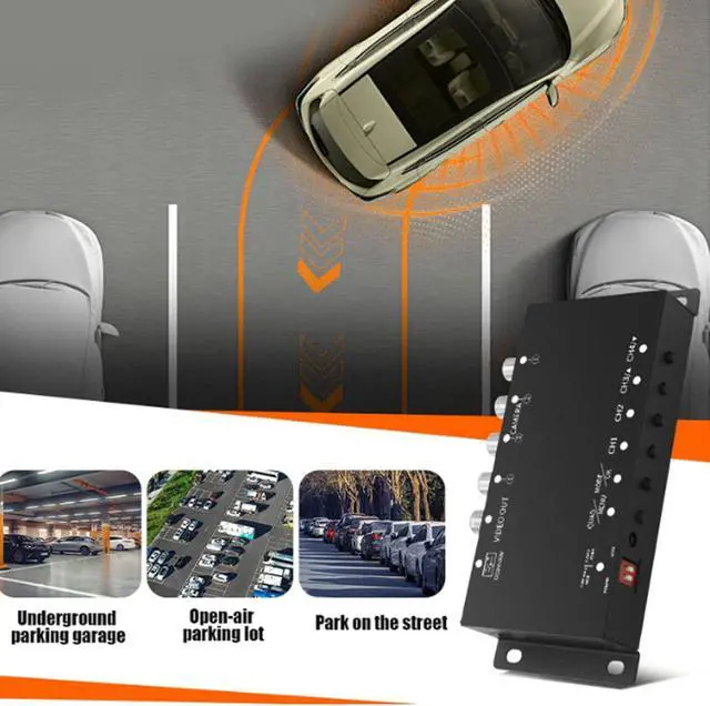 Alt view image 4 of 7 - 4 Channel Video Splitter Quad Processor Multiplexer for CCTV Security Camera with 4 Inputs 1080P AHD CVBS N P Dual System Low Power Consumption