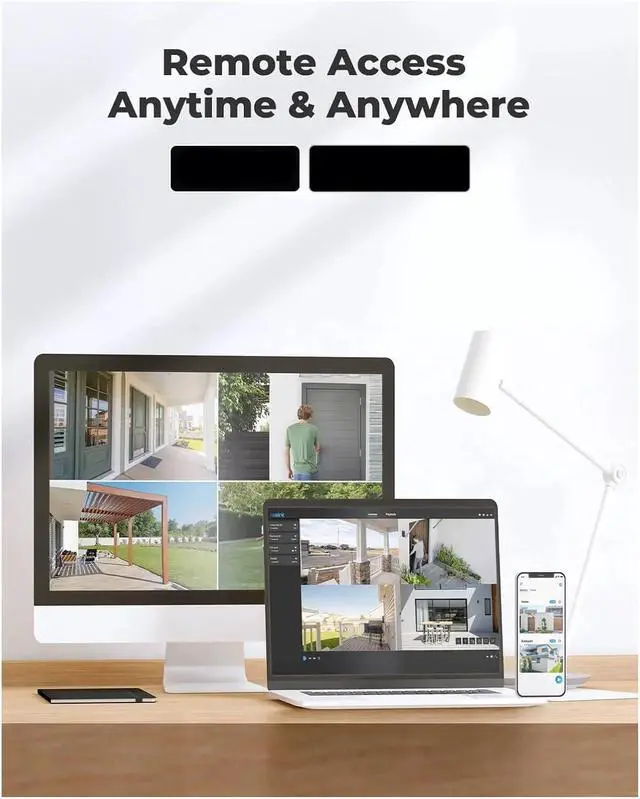 Alt view image 5 of 5 - Smart Security Camera 5MP PoE Outdoor Night Vision IP Cam Person/Vehicle Detection Home Surveillance Camera