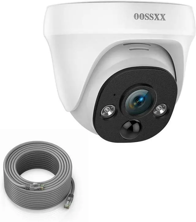 Main image of (2026 New) 4K/8MP Add-on PoE Security Camera for NVR System, Indoor Outdoor Video Surveillance Home Security, 130° Wide Angle, 2-Way Audio, AI Human/PIR Detection, No Monthly Fee, 60FT Ethernet Cable