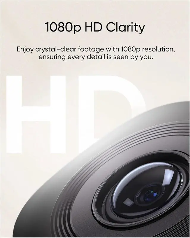 Alt view image 3 of 6 - Security Indoor Cam C210 1080p Resolution Security Camera with 360° PTZ Plug-in Security Indoor Camera with 2.4G Wi-Fi