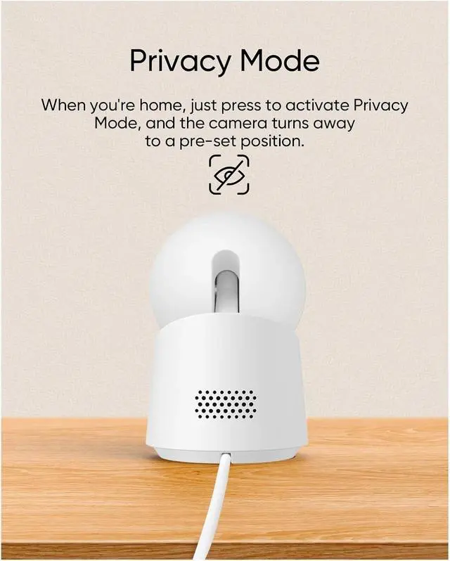 Alt view image 5 of 6 - Security Indoor Cam C210 1080p Resolution Security Camera with 360° PTZ Plug-in Security Indoor Camera with 2.4G Wi-Fi