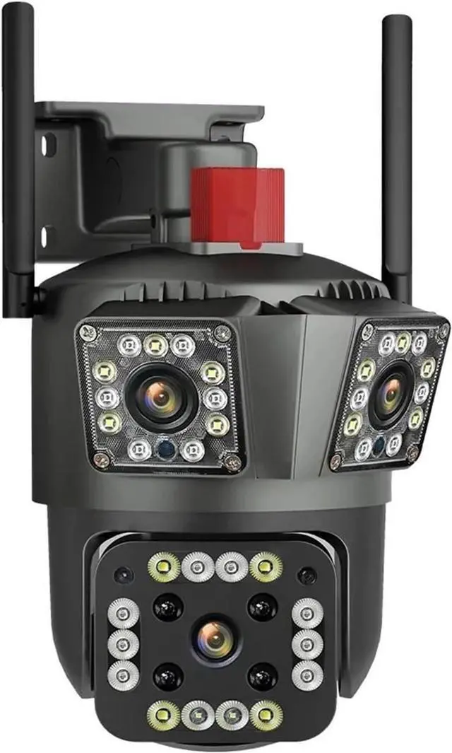 Main image of HD 8MP PTZ WiFi 4K Camera 6K 12MP Three Screens 8X Zoom Security Protection Motion Human Detection Outdoor IP CCTV Survalance