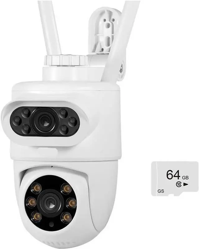 Main image of Outdoor 10MP 5K HD Dual Lens WiFi IP Camera Tuya Smart PTZ Wireless Home Security CCTV Video Surveillance Human Detection