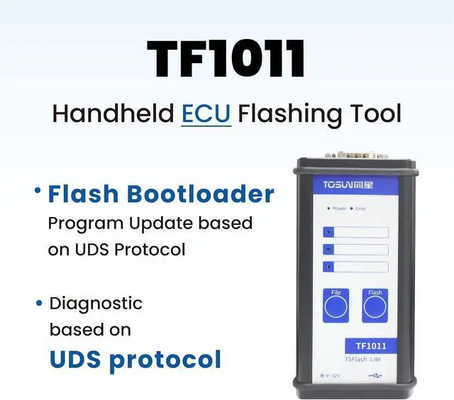 Alt view image 2 of 6 - TOSUN Technology - Auto Grade - 1 CH CAN FD Handheld Offline Flashing Tool