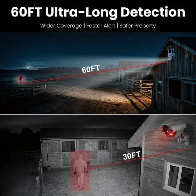Alt view image 7 of 7 - No Subscription 4G LTE Cellular Security Cameras Wireless Outdoor