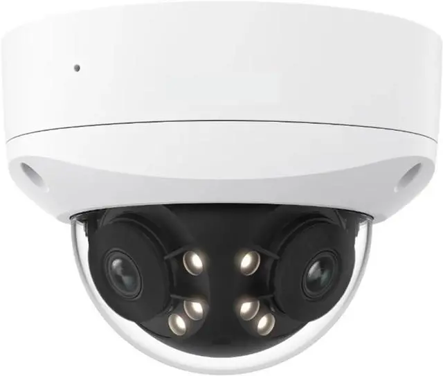 Main image of 8MP 16MP PoE IP Camera IK10 Vandal-Proof Security Camera Dual-Lens 180° Panoramic Surveillance Cameras with Spotlight