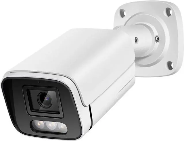 Main image of 4K 8MP IP Camera Audio Outdoor POE H.265 Metal Bullet CCTV Home 4MP Color Night Vision Security Camera