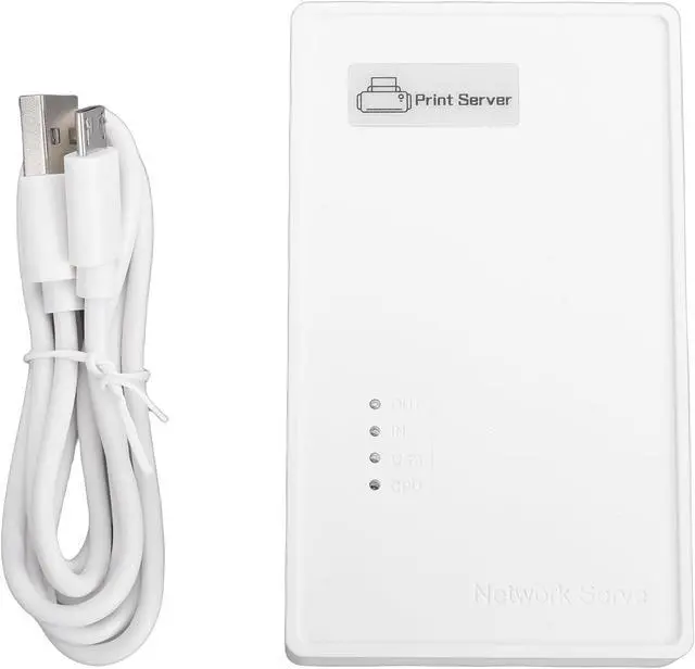 Alt view image 6 of 7 - Bewinner Wireless Print Server for USB Printer, WiFi Printer Sharer Receiver with USB Port, Stable Network Print Server Support for OS X, Compatible with, Multi