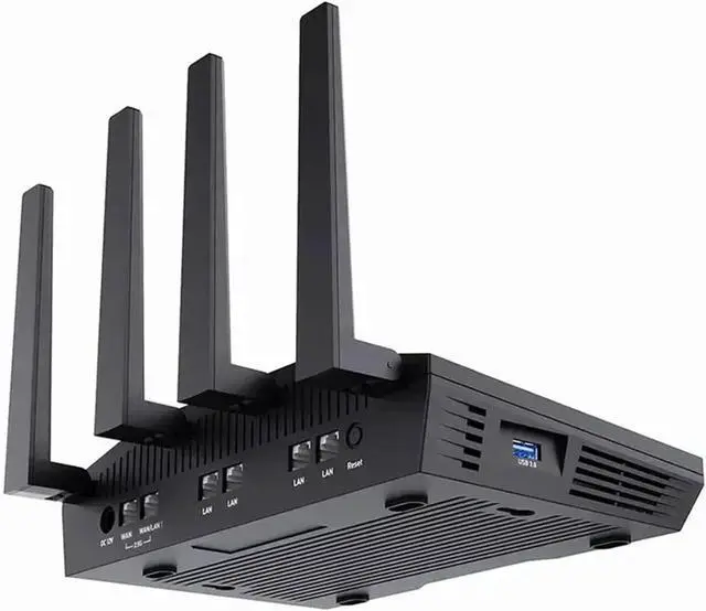 Alt view image 6 of 7 - GL.iNet Flint 2 (GL-MT6000) Enrutador Doméstico Yd Oficina,tecnología Wi-Fi 6 De 8 Transmisiones OpenWrt Puertos Ethernetde2,5G
