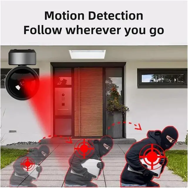 Alt view image 5 of 7 - 5MP IP Camera WiFi Smart Home HD Night Vision Two Way Audio Auto Tracking Cloud Smart Home Camera